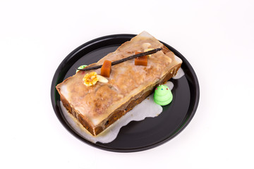 Traditional christmas season fruit cake