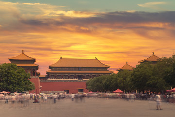 Forbidden City in Beijing.