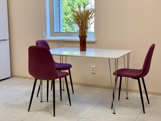 table and chairs