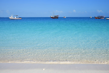 Obraz premium Zanzibar, Tanzania, Africa. Kendwa beach