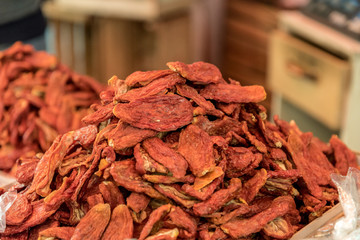 Market of Ballarò in Palermo in Sicily, Italy