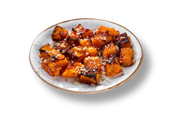 Sweet pumpkin with walnuts