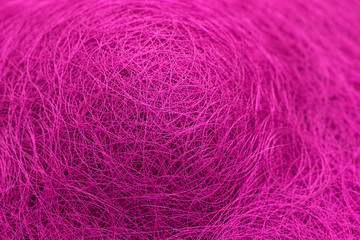 Red thread texture background.