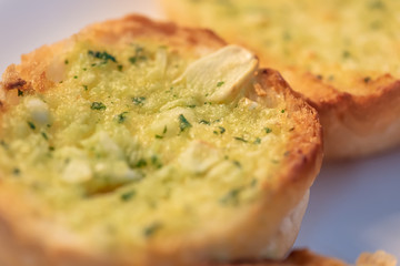 Baked Garlic Bread