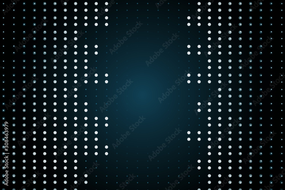 Poster seamless halftone dot pattern