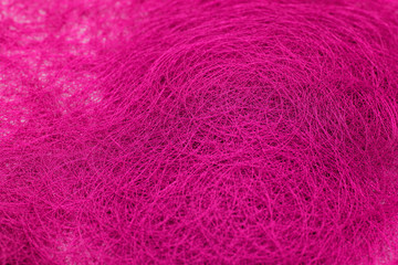 Red thread texture background.