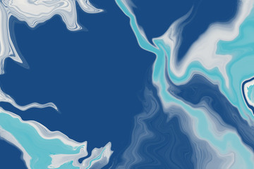 Blue marble texture made in the color of the year 2020