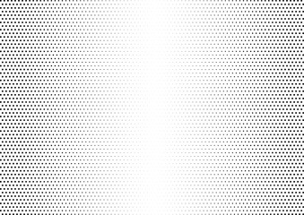 Abstract halftone dotted background. Monochrome pattern with square.  Vector modern pop art texture for posters, sites, cover, business cards, postcards, art design, labels and stickers.