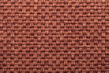 Texture of wicker fabric background.