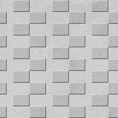 Clean white decorative wall - seamless background texture - repeating  zigzag geometric tiles