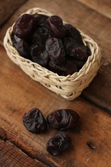 Delicious Arab dates in a package macro