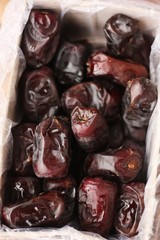 Delicious Arab dates in a package macro
