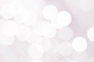 Bokeh abstract white pink background