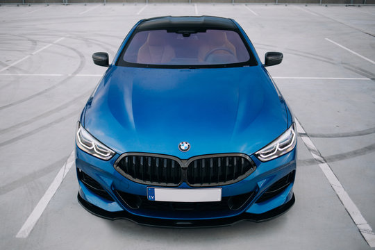 BMW 8 Series M850i xDrive at the parking