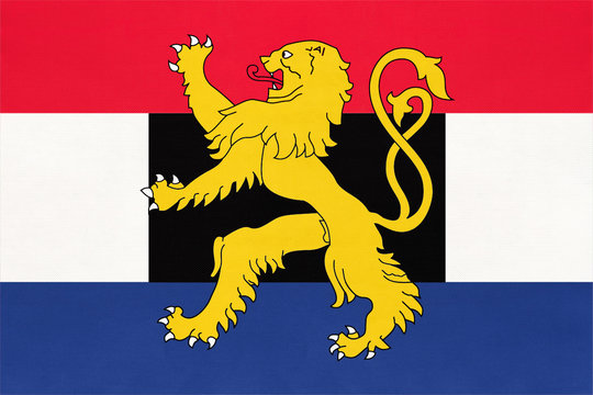 National flag of Benelux, Netherlands. Luxembourg, and Belgium country