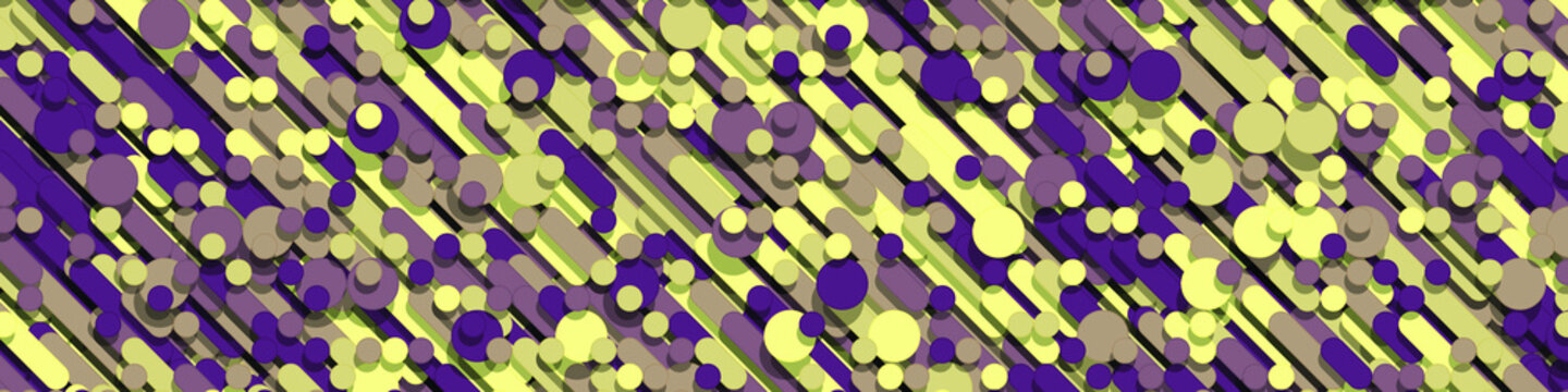 Color Abstract Lines Rain Generative Art background illustration