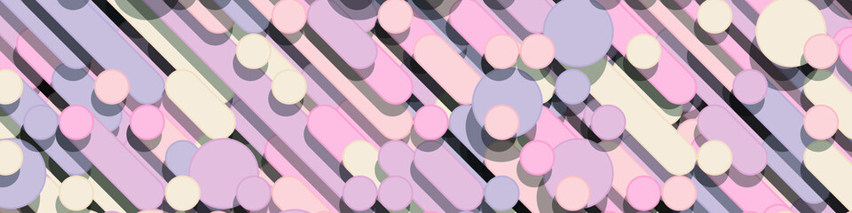 Color Abstract Lines Rain Generative Art background illustration