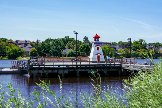 Lighthouse In St Stephen New Brunswick Canada