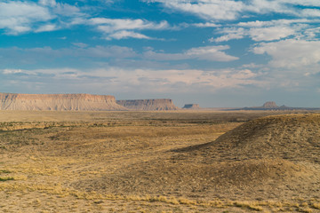 landscape in the utah desert