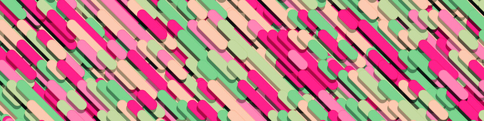 Color Abstract Lines Rain Generative Art background illustration