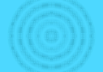 Abstract blue color vector background. circles and dots on white