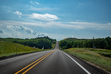 highway in field