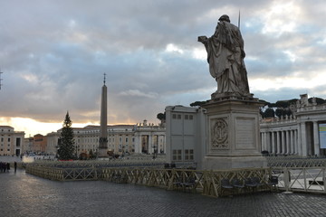 Fototapeta na wymiar Basilica di San Pietro 2019,Vaticano,