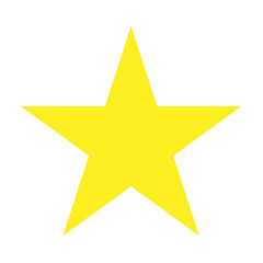 Obraz premium Customer satisfaction rating, stars 1 to 5, golden yellow