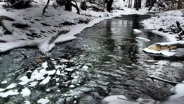 rivi&egrave;re en hiver