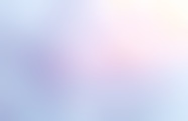 Obraz premium Wonderful subtle sky light abstract empty background. Delicate rosy glow on blue backdrop. Pastel blur template.