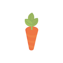 farm carrot harvest agriculture isometric icon