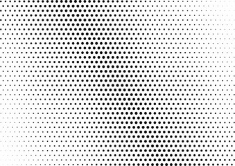 Abstract halftone dotted background. Monochrome grunge pattern with dot and circles.  Vector modern pop art texture for posters, sites, business cards, cover, postcards, labels, stickers layout.