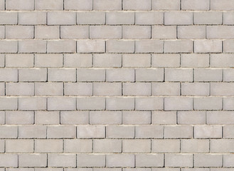 seamless background of gray color brick block
