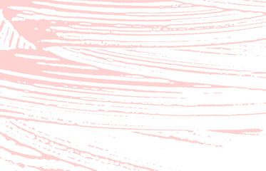 Grunge texture. Distress pink rough trace. Fabulou