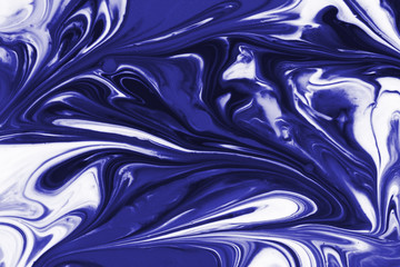 Obraz premium Purple background from liquid and color combinations