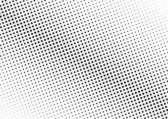 Abstract halftone dotted background. Monochrome grunge pattern with dot and circles.  Vector modern pop art texture for posters, sites, business cards, cover, postcards, labels, stickers layout.