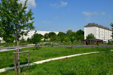 Les Mureaux; France - may 25 2019 : block of flats