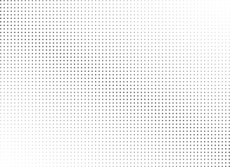 Abstract halftone dotted background. Monochrome futuristic grunge pattern, stars.  Vector modern optical pop art texture for posters, site, postcard, cover, labels, vintage sticker, mock-up layout.