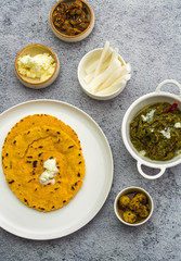 Makki ki roti - sarson ka saag