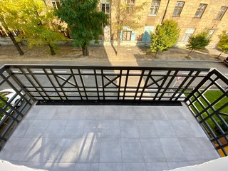 open balcony