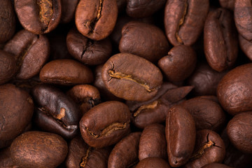 roasted coffee beans, can be used as background