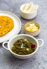Makki ki roti - sarson ka saag