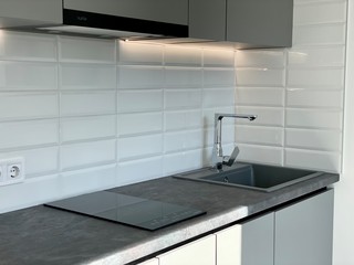 interior of modern kitchen