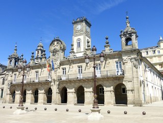 Obraz premium LUGO CIUDAD MONUMENTAL EN ESPAÑA