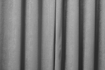 Fototapeta premium Gray velvet curtain backdrop background
