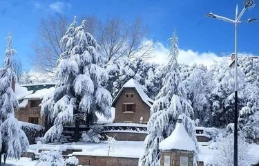 Des paysages du Maroc sous la neige