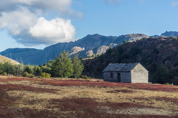 landscape in the mountains