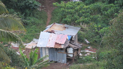 on the edge of poverty