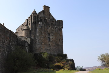 Fototapeta na wymiar castle in scotland