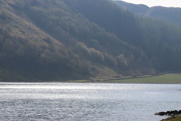 lake in mountains